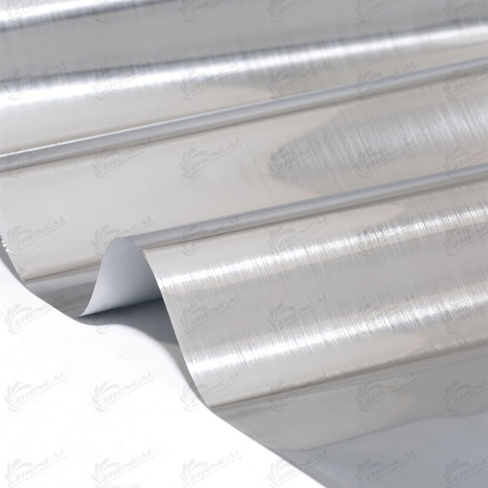 brushed plastic hot stamp foil